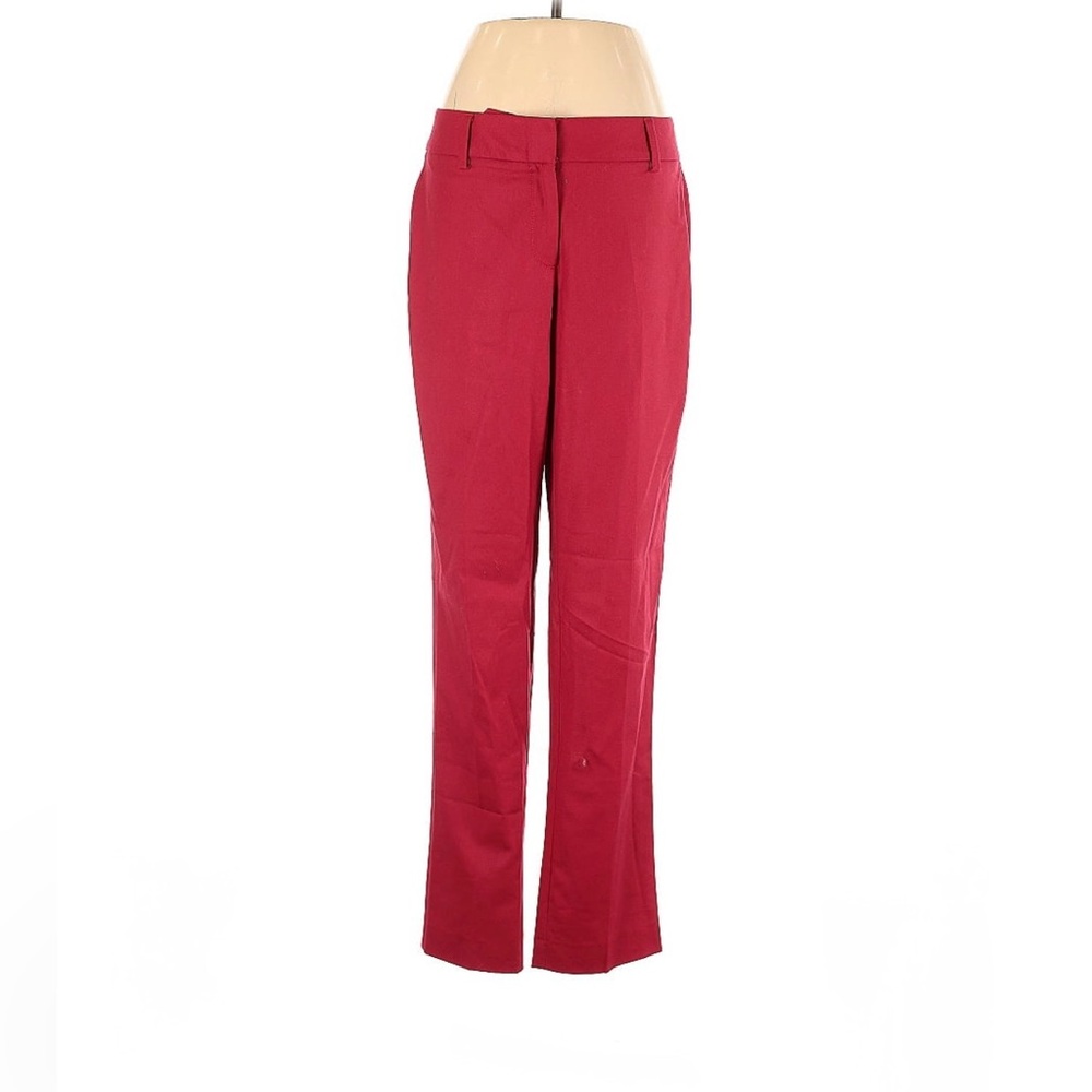 Lands' End Women's Mid Rise Slim Leg Dress Pants- 6